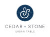 Cedar + Stone Urban Table