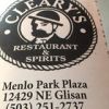 Clearys Restaurant & Spirits