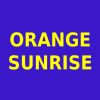 Orange sunrise